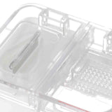 Portable Dispense Medicine Box Mini Small Pill Case Cutting Grinding Medicine Sealed Medicine Storage Box White