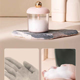Face Foam Maker Portable Cleansing Foaming Cup Reusable Whip Bubble Maker for Travel Pink Gold In Australia - Darrahopens