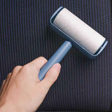 Capsule Sticky Lint Roller Dust Cleaning Tearable Refillable Hair Cloth Remover for Home Blue In Australia - Darrahopens