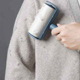 Capsule Sticky Lint Roller Dust Cleaning Tearable Refillable Hair Cloth Remover for Home Blue In Australia - Darrahopens