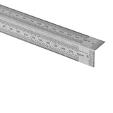 Woodworking Right Angle Ruler High Accuracy Hole Scribing Ruler 180mm Line Marking Gauge Tool for Carpenter