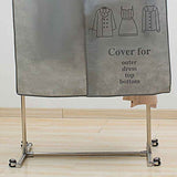 Clothes Dust Cover Nonwoven Dust Prevention Waterproof Transparent Window Design Hanging Garment Protectors Grey In Australia - Darrahopens