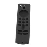 Remote Control Silicone Cover for Fire TV Stick Anti Slip Silicone Protective Case with Lanyard 3rd Gen Black