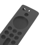 Remote Control Silicone Cover for Fire TV Stick Anti Slip Silicone Protective Case with Lanyard 3rd Gen Gray