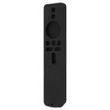 Silicone Protective Cover for Xiaomi TV Stick 4K Anti Slip Remote Control Case with Lanyard Black