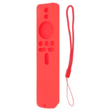 Silicone Protective Cover for Xiaomi TV Stick 4K Anti Slip Remote Control Case with Lanyard Red In Australia - Darrahopens