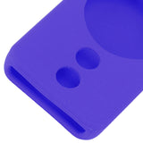 Silicone Protective Cover for Xiaomi TV Stick 4K Anti Slip Remote Control Case with Lanyard Purple