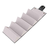 Sunglasses Organizer Case Multifunctional Multiple Slots PU Leather Travel Glasses Case Storage for Glasses Jewelry Black