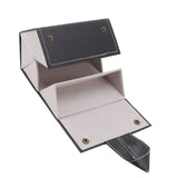 Sunglasses Organizer Case Multifunctional Multiple Slots PU Leather Travel Glasses Case Storage for Glasses Jewelry Black