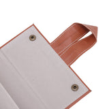 Sunglasses Organizer Case Multifunctional Multiple Slots PU Leather Travel Glasses Case Storage for Glasses Jewelry Brown