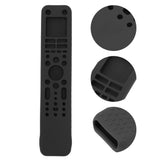 Remote Control Protective Cover Silicone Protective Case Television Accessories with Hand Strap for RMF TX520P Black