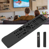 Remote Control Protective Cover Silicone Protective Case Television Accessories with Hand Strap for RMF TX520P Black