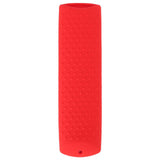 Remote Control Cover Silicone Soft Anti Slip Shockproof Protective Remote Sleeve With Lanyard for Fire TV Stick Lite Red