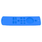 Remote Control Cover Silicone Soft Anti Slip Shockproof Protective Remote Sleeve With Lanyard for Fire TV Stick Lite Blue
