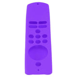 Remote Control Cover Silicone Soft Anti Slip Shockproof Protective Remote Sleeve With Lanyard for Fire TV Stick Lite Purple