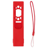 Anti Drop Remote Control Silicone Protective Cover Solar Cell Remote Control Replacement Cover for Samsung TM2180EcoBN59 Red In Australia - Darrahopens