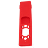 Anti Drop Remote Control Silicone Protective Cover Solar Cell Remote Control Replacement Cover for Samsung TM2180EcoBN59 Red