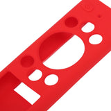 Anti Drop Remote Control Silicone Protective Cover Solar Cell Remote Control Replacement Cover for Samsung TM2180EcoBN59 Red