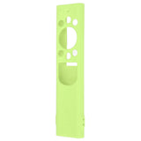 Anti Drop Remote Control Silicone Protective Cover Solar Cell Remote Control Replacement Cover for Samsung TM2180EcoBN59 Luminous Green