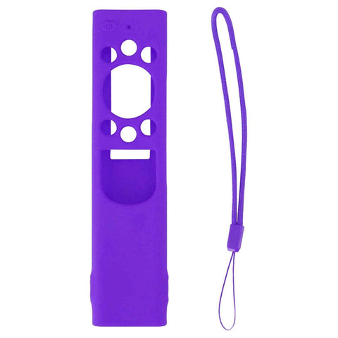 Anti Drop Remote Control Silicone Protective Cover Solar Cell Remote Control Replacement Cover for Samsung TM2180EcoBN59 Purple In Australia - Darrahopens