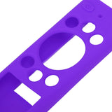 Anti Drop Remote Control Silicone Protective Cover Solar Cell Remote Control Replacement Cover for Samsung TM2180EcoBN59 Purple