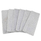 Floor Mop Dry Wet Dual Use Microfiber Free Hand Washing Flat Cleaning Tile Mop for Home Use Blue 6 Piece of Pads In Australia - Darrahopens