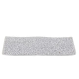 Floor Mop Dry Wet Dual Use Microfiber Free Hand Washing Flat Cleaning Tile Mop for Home Use Blue 6 Piece of Pads