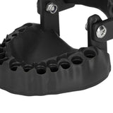 Denture Drill Bit Holder 28 Drill Bits Organizer Portable Denture Bit Holder with Magnet Black