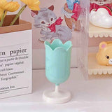 Pen Holder Tulip Shape Innovative Vintage Photo Props Large Capacity Pencil Holder for Office Study Room Home Green In Australia - Darrahopens