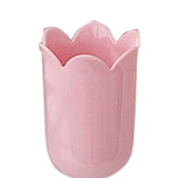 Pen Holder Tulip Shape Innovative Vintage Photo Props Large Capacity Pencil Holder for Office Study Room Home Pink In Australia - Darrahopens
