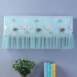 1.5P Air Conditioner Dust Cover Dustproof Wall Mounted Air Conditioner Protective Case Home Decorative Dust Cover White Mushroom Rabbit 1.5P‑2P Within 94cm/37in