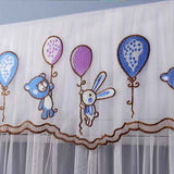 1.5P Air Conditioner Dust Cover Dustproof Wall Mounted Air Conditioner Protective Case Home Decorative Dust Cover Bear Rabbit Purple Blue Balloons 1.5P‑2P Within 94cm/37in In Australia - Darrahopens