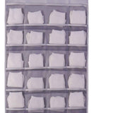 Hanging Bra Organizer Oxford Fabric Double Sides Breathable Large Capacity Underwear Storage Organizer for Bra Socks Gray, Front 12, Back 24 In Australia - Darrahopens