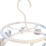 Plastic Hanging Drying Rack Sock Underwear Oversleeve Small Cloth Clip for Home Student Domitory White Bear In Australia - Darrahopens