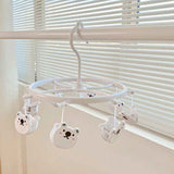 Plastic Hanging Drying Rack Sock Underwear Oversleeve Small Cloth Clip for Home Student Domitory White Bear In Australia - Darrahopens