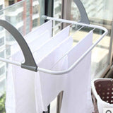 Portable Clothes Drying Rack Multipurpose Collapsible Hanging Drying Rack for Balcony Railings Windowsill Grey In Australia - Darrahopens
