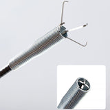 Flexible Sink Grabber Reacher Picker with 4 Claws Sewer Dredging Drain Clog Remove Tool for Home Kitchen Toilet Litter 3meter/9.84feet