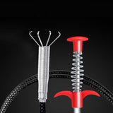 Flexible Sink Grabber Reacher Picker with 4 Claws Sewer Dredging Drain Clog Remove Tool for Home Kitchen Toilet Litter 3meter/9.84feet