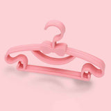 10PCS Kids Storage Hangers Plastic Thicken Bow Knot Coat Drying Hanger for Toddler Baby Pink In Australia - Darrahopens