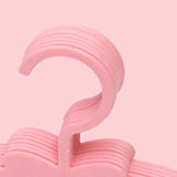 10PCS Kids Storage Hangers Plastic Thicken Bow Knot Coat Drying Hanger for Toddler Baby Pink In Australia - Darrahopens