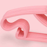 10PCS Kids Storage Hangers Plastic Thicken Bow Knot Coat Drying Hanger for Toddler Baby Pink In Australia - Darrahopens