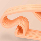 10PCS Kids Storage Hangers Plastic Thicken Bow Knot Coat Drying Hanger for Toddler Baby Orange In Australia - Darrahopens