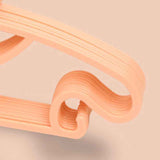 10PCS Kids Storage Hangers Plastic Thicken Bow Knot Coat Drying Hanger for Toddler Baby Orange In Australia - Darrahopens