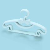 10PCS Kids Storage Hangers Plastic Thicken Bow Knot Coat Drying Hanger for Toddler Baby Blue In Australia - Darrahopens