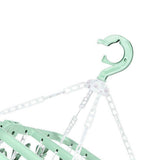 32 Clip Folding Hanger 360 Degree Rotation Household Laundry Clip Rack with Windproof Lock Drying Rack Green C0NCN In Australia - Darrahopens