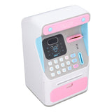 Kids ATM Savings Money Bank Large Capacity Password Safe Face Recognition Money Bank Machine for Kids