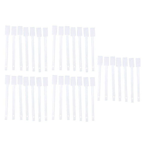 5 Pack Disposable Toilet Bowl Brushes Multipurpose Efficient Crevice Hole Brush for Toilet Corner Bath Corner Keyboard