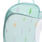 Collapsible Laundry Bag Foldable Laundry Hamper Large Laundry Basket Mesh Wall Mounted for Bathroom with Hook Green Tree In Australia - Darrahopens