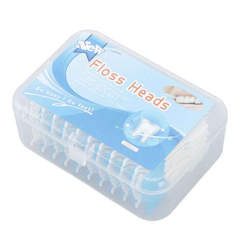 Interdental Brush Disposable Soft Silicone Head Portable Floss Toothpick Brush with Case for Oral Care 200pcs Blue In Australia - Darrahopens