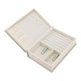 Jewellery Box Leather Jewelry Storage Case Large Capacity Portable for Earring Necklace
